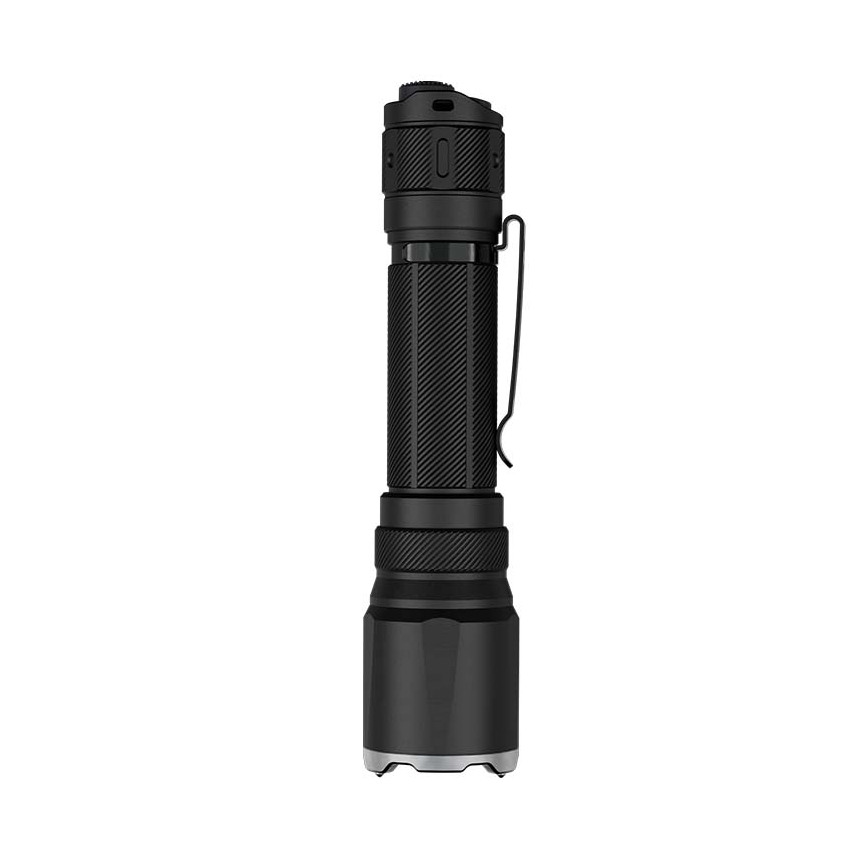 Fenix TK21RBLK - Lampe torche LED rechargeable à intensité réglable LED/USB 6000 mAh IP68 3600 lm 72,5 h noire