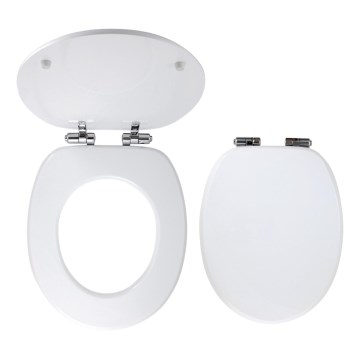 FERRO - Abattant WC SoftClose en MDF, blanc