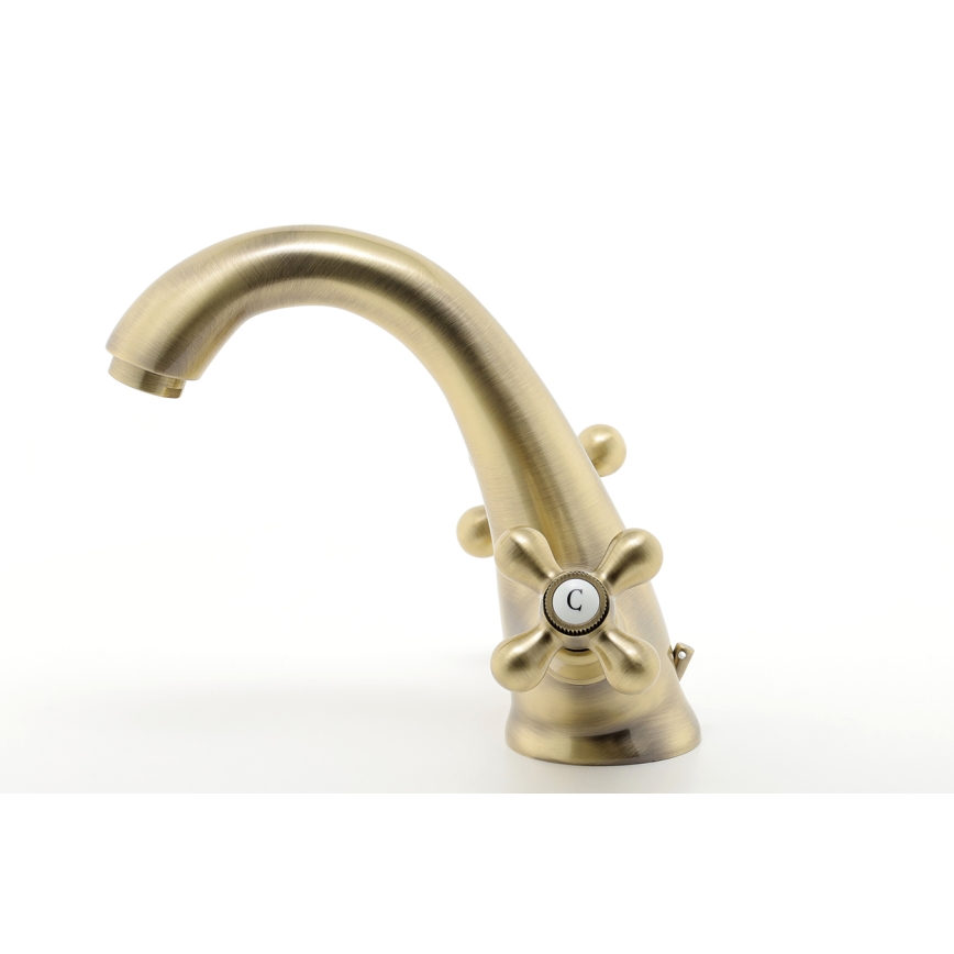 FERRO - Mitigeur de lavabo ANTICA bronze