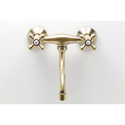 FERRO - Mitigeur évier/lavabo ANTICA bronze