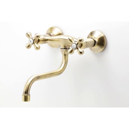 FERRO - Mitigeur évier/lavabo ANTICA bronze