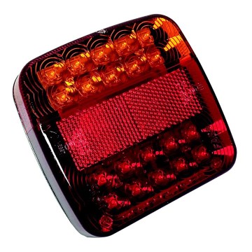 Feu de position MULTI LED/1,5W/12V IP67 rouge/orange