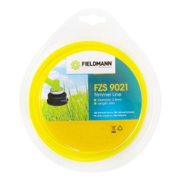 Fieldmann - Fil de rechange pour coupe-bordures de jardin 60m/2,4mm