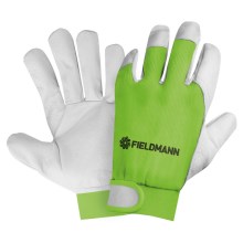Fieldmann - Gants de travail verts/blancs