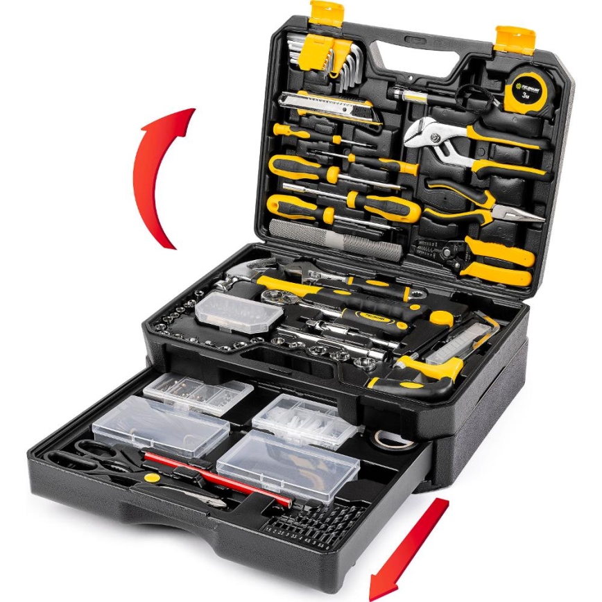 Fieldmann - Jeu d'outils 325 pcs