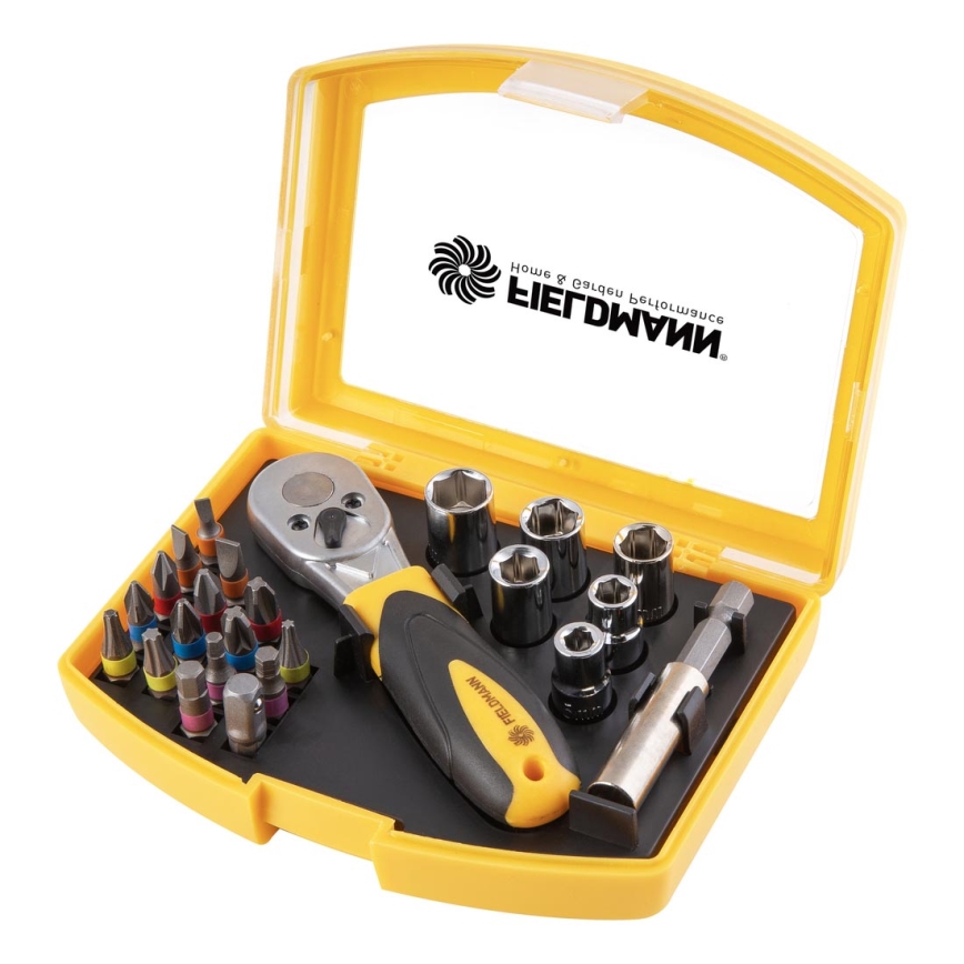 Fieldmann - Mini kit d'outils 23 pièces