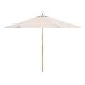 Fieldmann - Parasol d. 3 m crème/acacia