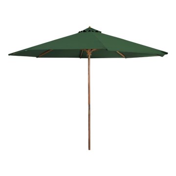 Fieldmann - Parasol d. 3 m vert/acacia