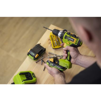 Fieldmann - Perceuse à percussion sans fil 20V
