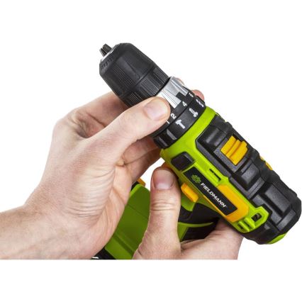 Fieldmann - Perceuse à percussion sans fil 20V