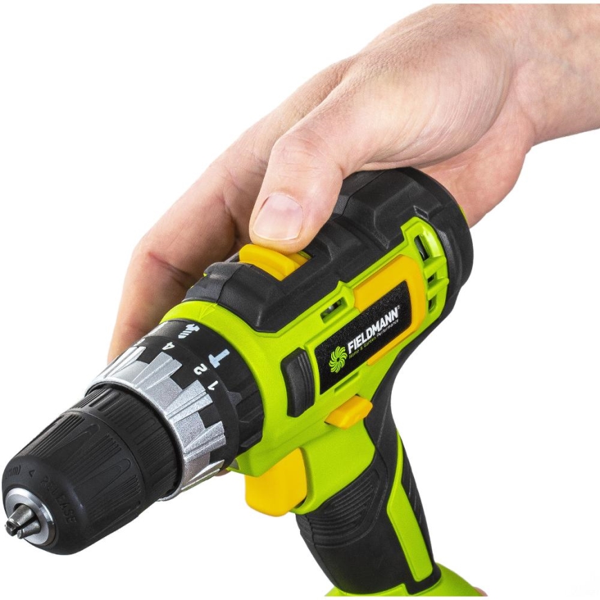 Fieldmann - Perceuse à percussion sans fil 20V