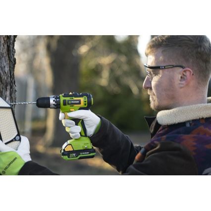 Fieldmann - Perceuse sans fil 2000 mAh 20V + station de charge rapide