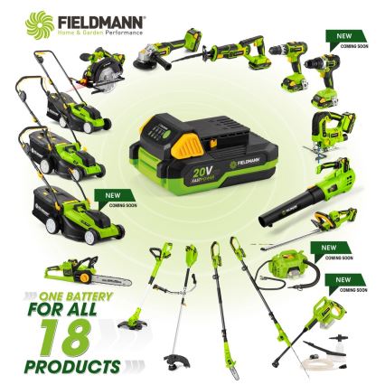 Fieldmann - Souffleur de jardin sans fil 20V