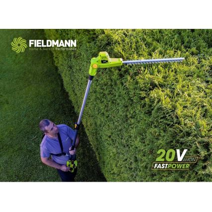 Fieldmann - Taille-haie télescopique sans fil 20V