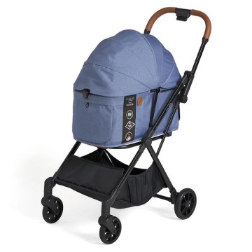 Fikago - Poussette pour chiens et chats FTG Blue Note