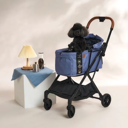 Fikago - Poussette pour chiens et chats FTG Blue Note