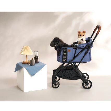 Fikago - Poussette pour chiens et chats FTG Blue Note
