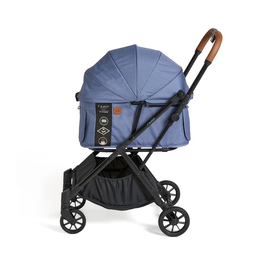 Fikago - Poussette pour chiens et chats FTG Blue Note