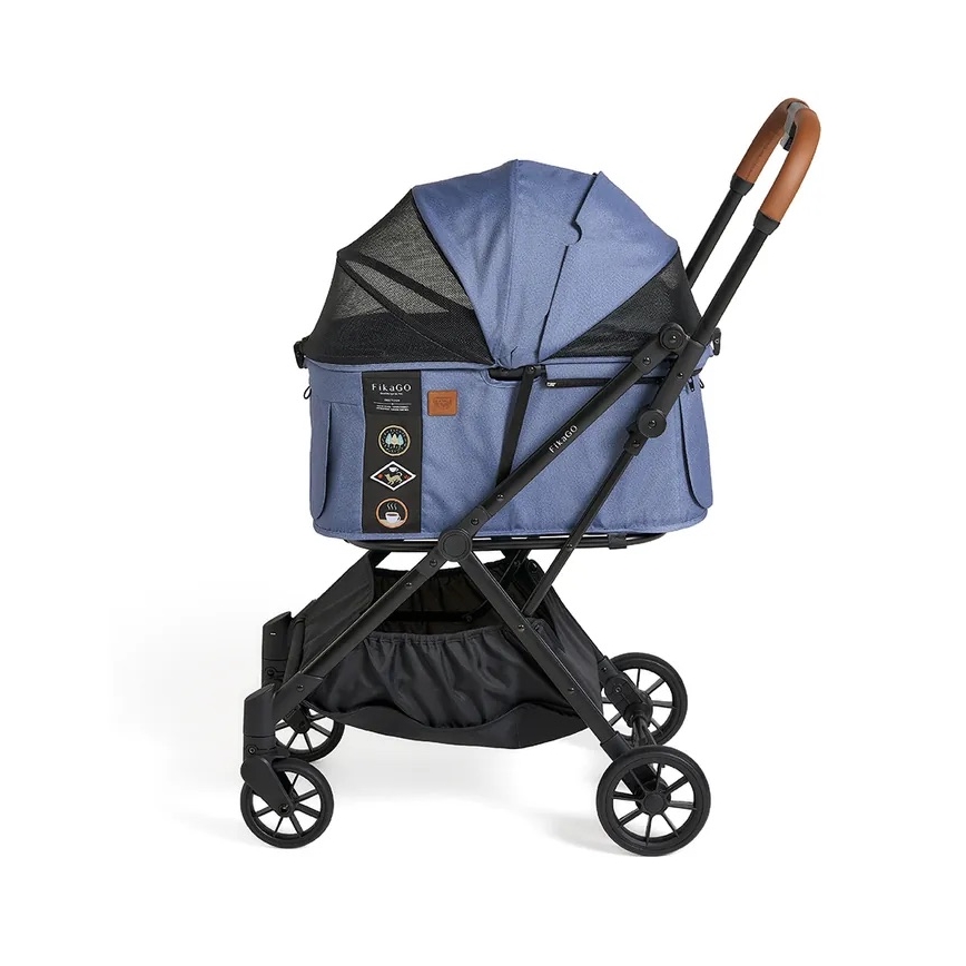 Fikago - Poussette pour chiens et chats FTG Blue Note