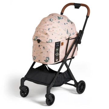 Fikago - Poussette pour chiens et chats FTG Fleur arctique