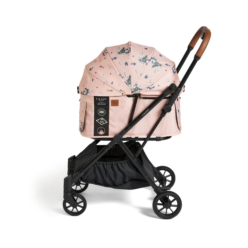 Fikago - Poussette pour chiens et chats FTG Fleur arctique