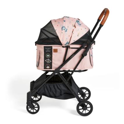 Fikago - Poussette pour chiens et chats FTG Fleur arctique