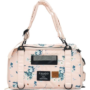 Fikago - Sac de transport pour chiens et chats TRUFFLE Fleur arctique