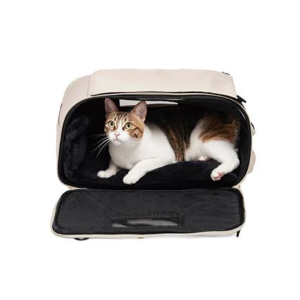 Fikago - Sac de transport pour chiens et chats TRUFFLE Fleur arctique