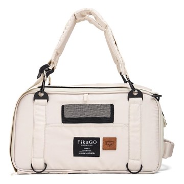 Fikago - Sac de voyage pour chiens et chats TRUFFLE Creamy Cloud