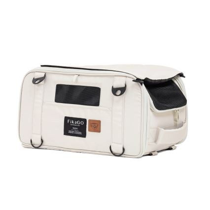 Fikago - Sac de voyage pour chiens et chats TRUFFLE Creamy Cloud