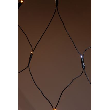 Filet lumineux LED d'extérieur NET 240xLED/7,2W/230V 1,5x2 m IP44 blanc chaud