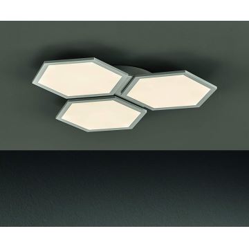 Fischer & Honsel 20562 - Plafonnier dimmable LED TIARA LED/48W/230V +télécommande