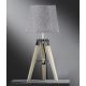 Fischer & Honsel 59236 - Lampe de table STAGE 1xE27/40W/230V