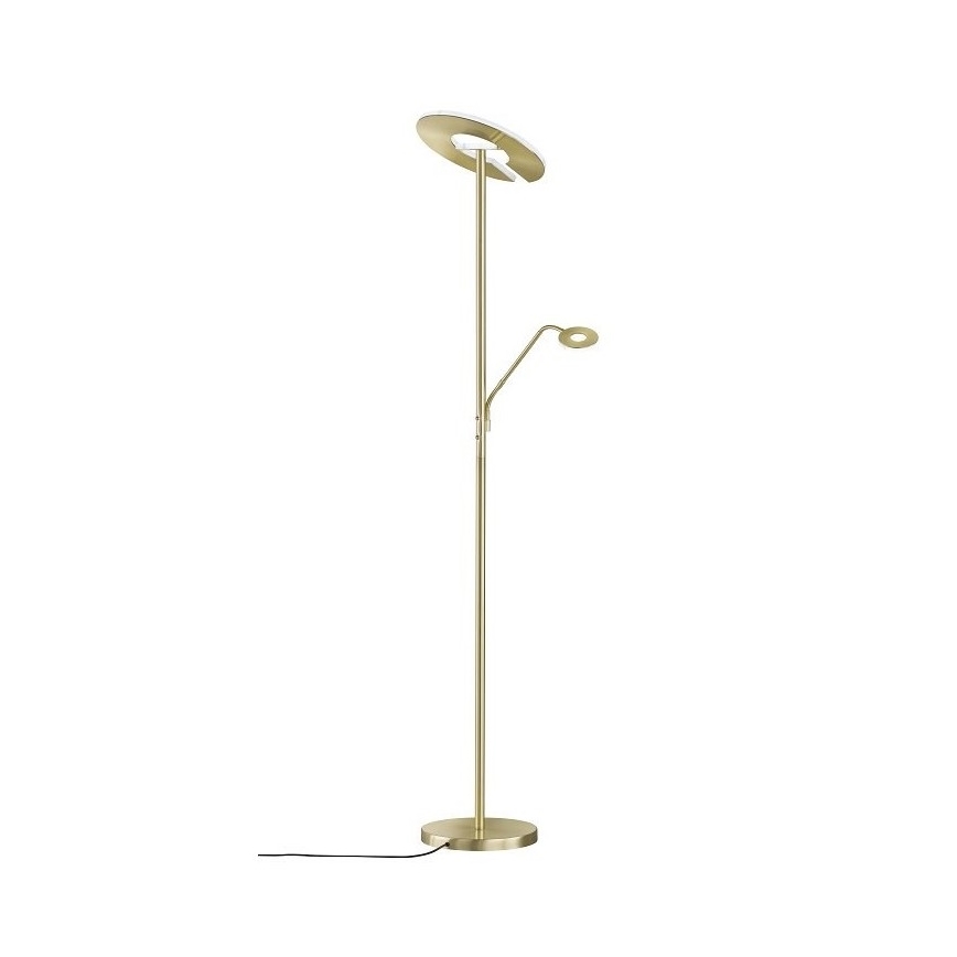 Fischer & Honsel - Lampadaire LED à intensité variable DENT 1xLED/30W/230V + 1xLED/6W 2700-4000K