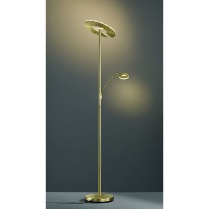 Fischer & Honsel - Lampadaire LED à intensité variable DENT 1xLED/30W/230V + 1xLED/6W 2700-4000K