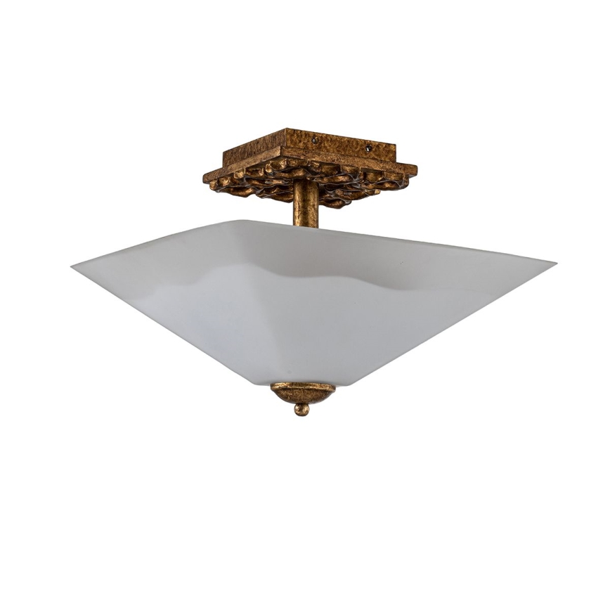 Flambeau STAR-F-S-DG - Plafonnier STAR 2xE27/40W/230V cuivré