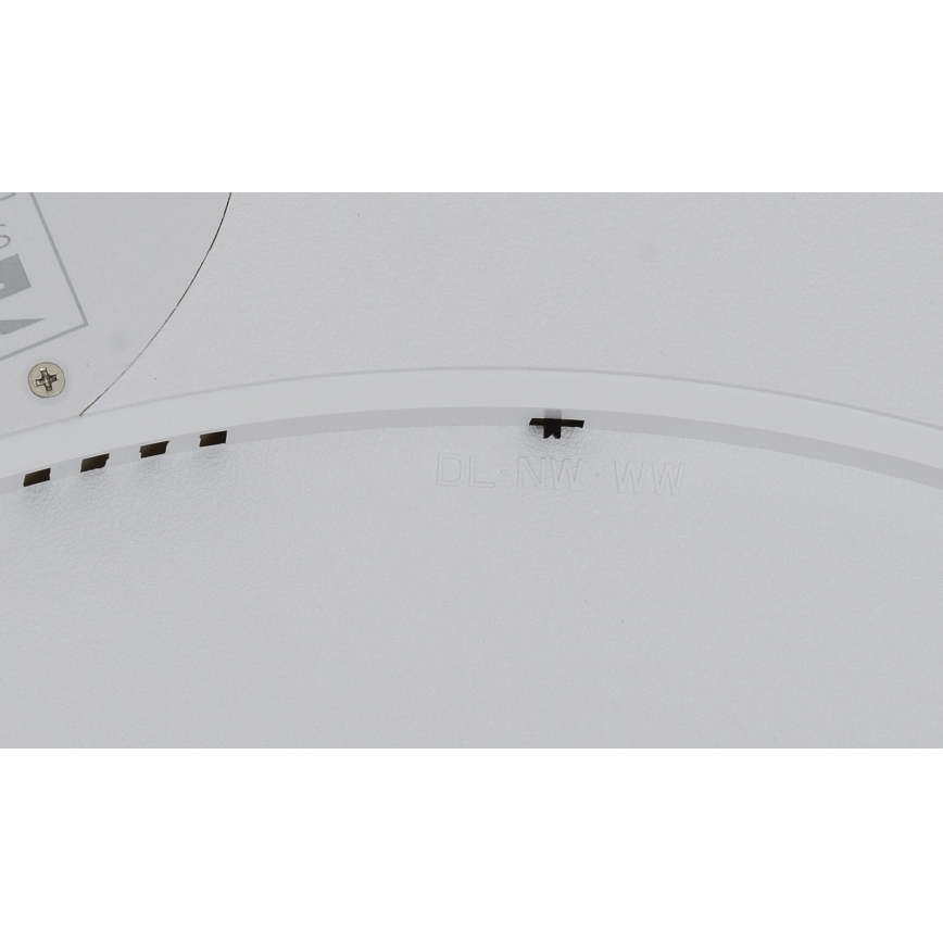 Fulgur 42363 - Plafonnier NOMY LED/40W/230V 3000/4000/6000K IP40 d. 50 cm blanc