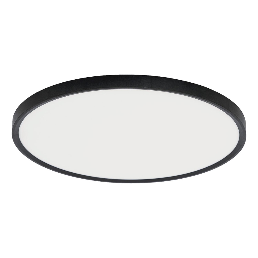 Fulgur 42364 - Plafonnier NOMY LED/40W/230V 3000/4000/6000K IP40 d. 50 cm noir