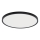 Fulgur 42364 - Plafonnier NOMY LED/40W/230V 3000/4000/6000K IP40 d. 50 cm noir