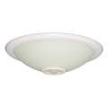 Fulgur s-22941 - Plafonnier DARINA avec détecteur de mouvement et capteur crépusculaire, 2xE27/40W/230V, Ø 30 cm, blanc