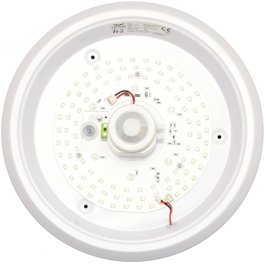 Fulgur s-39670 - Luminaire d'urgence LED avec capteur de mouvement et détecteur crépusculaire DARINA LED/16W/230V diam. 29 cm