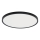 Fulgur s-43042 - Plafonnier LED dimmable NOMY-RC LED/50W/230V 3000/4000/6500K Ø 60 cm IP40 noir + télécommande