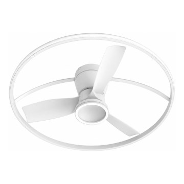 Fulgur s-43048 - Ventilateur de plafond LED à intensité variable THORA LED/50W/230V 2700-5000K blanc + télécommande