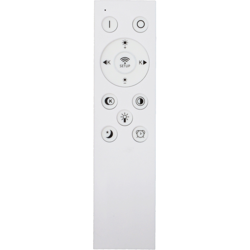 Fulgur s-43056 - Plafonnier LED dimmable NOMY LED/40W/230V 3000-6500K Ø 50 cm UGR19 IP40 Wi‑Fi blanc + télécommande