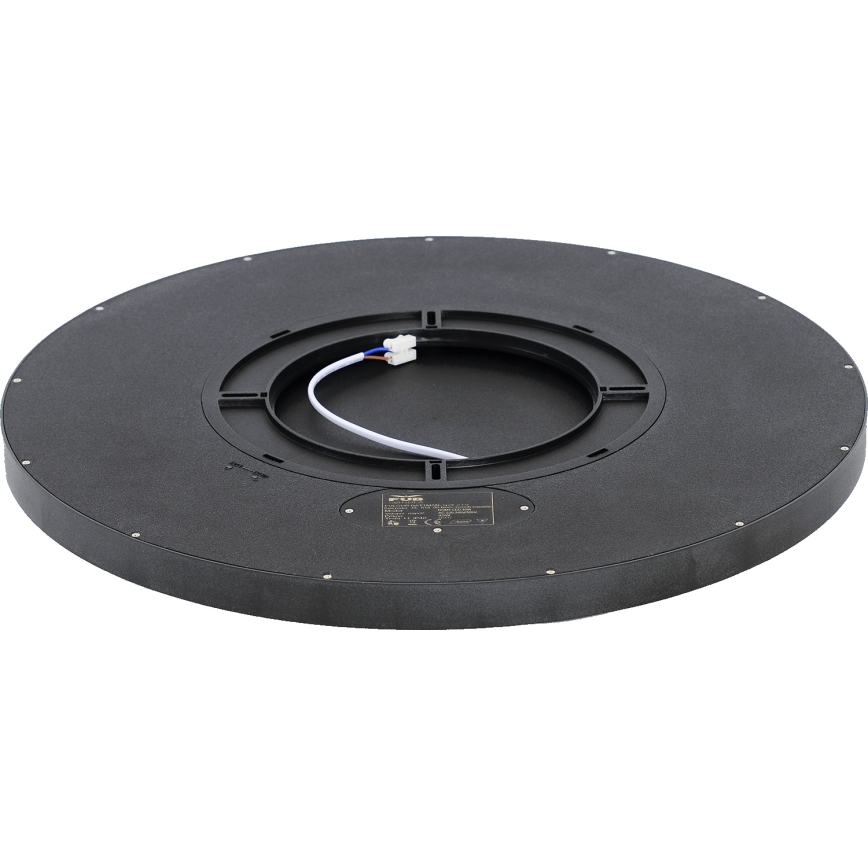 Fulgur s-43057 - Plafonnier LED dimmable NOMY LED/40W/230V 3000-6500K Ø 50 cm UGR19 IP40 Wi-Fi noir + télécommande