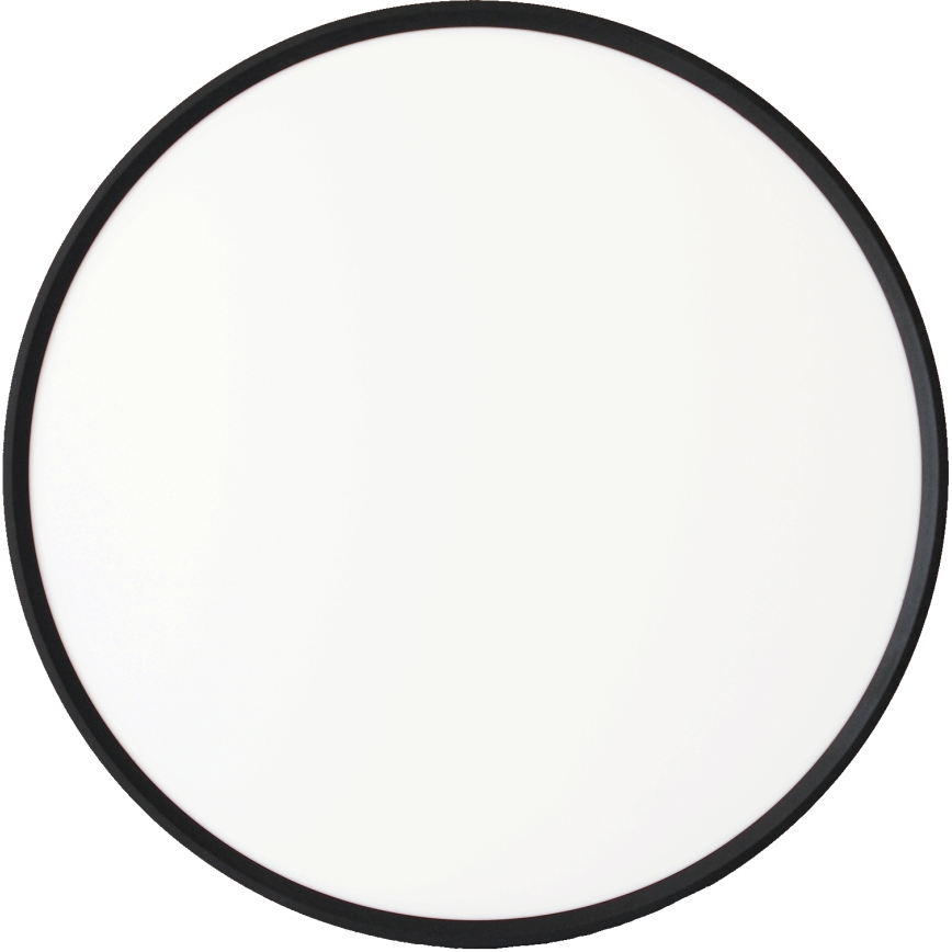 Fulgur s-43059 - Plafonnier LED dimmable NOMY LED/50W/230V 3000-6500K Ø 60 cm UGR19 IP40 Wi-Fi noir + télécommande