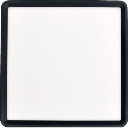Fulgur s-43101 - Plafonnier LED NOMY LED/24W/230V 3000/4000/6500K IP40 30x30 cm noir
