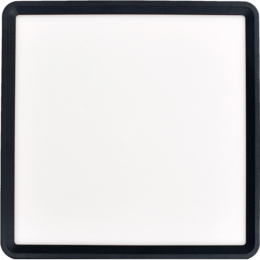 Fulgur s-43101 - Plafonnier LED NOMY LED/24W/230V 3000/4000/6500K IP40 30x30 cm noir
