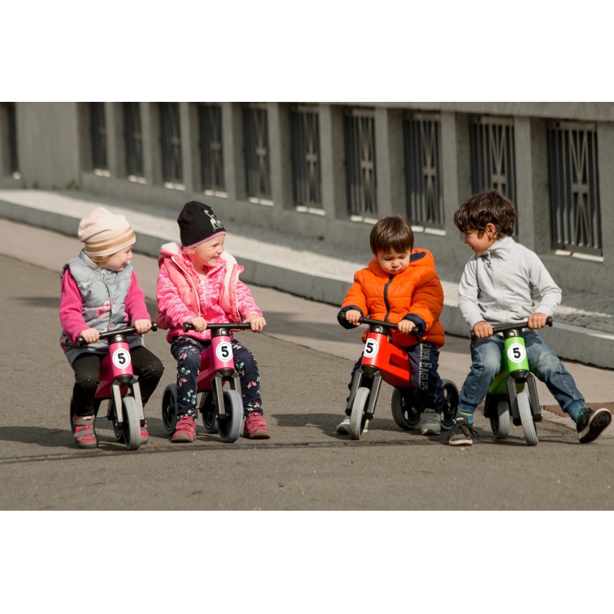 Funny Wheels - Draisienne 2 en 1 RIDER SPORT rouge/noir