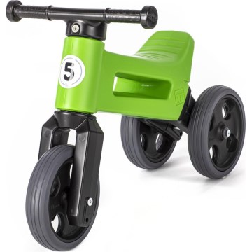 Funny Wheels - Draisienne 2 en 1 RIDER SPORT vert/noir